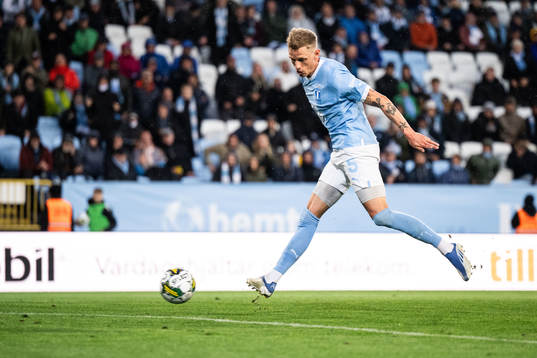 Malmö FFs Søren Rieks gör 3-0