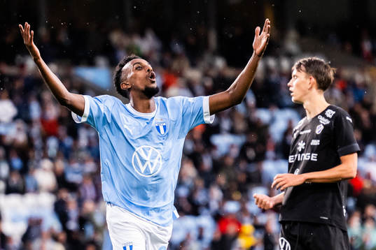 Malmö FFs Taha Ali reagerar