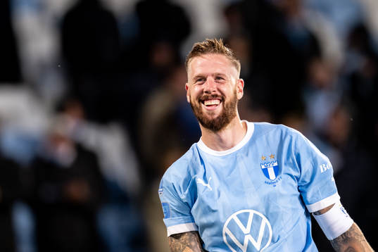 Malmö FFs Pontus Jansson jublar