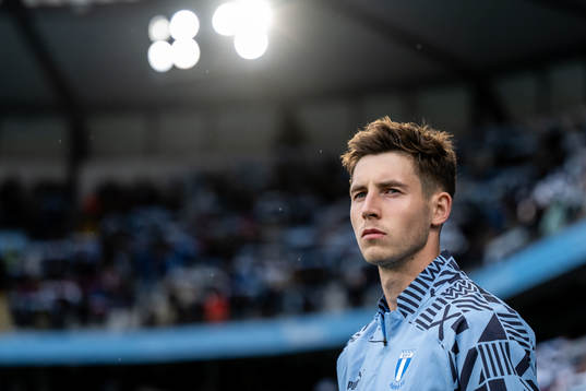 Malmö FFs Lasse Berg Johnsen gör entré