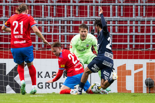 Helsingborgs målvakt Kalle Joelsson