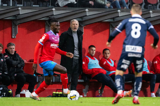 Helsingborgs tränare Stuart Baxter