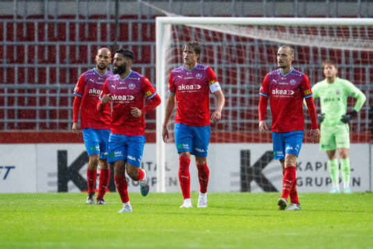 Helsingborgs Thomas Rogne deppar