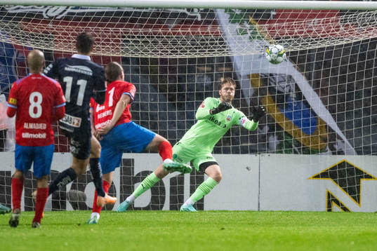 Helsingborgs målvakt Kalle Joelsson