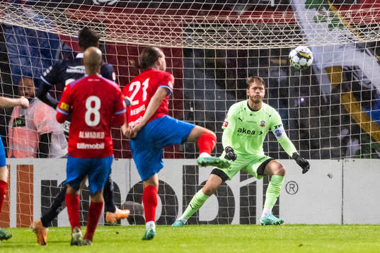 Helsingborgs målvakt Kalle Joelsson