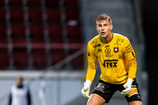 Örgrytes målvakt Mathias Nilsson