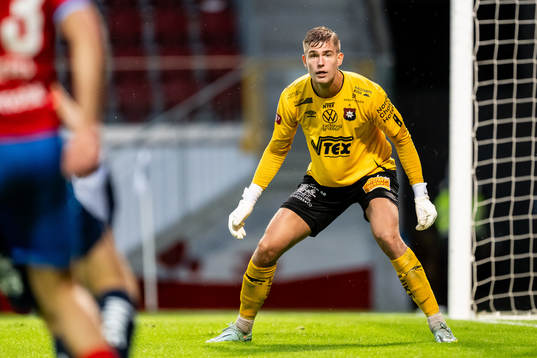 Örgrytes målvakt Mathias Nilsson