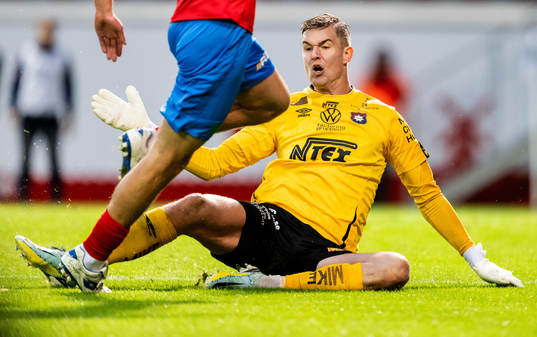 Örgrytes målvakt Mathias Nilsson