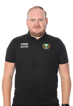 Färjestads Materialförvaltare Anton Arvidsson