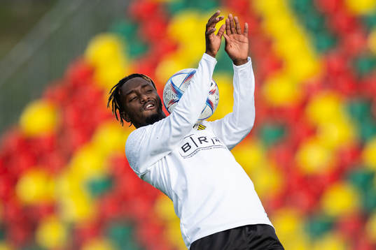 Bläddra bland fler bilder av Football, UEFA Europa League, Häcken, Training and press conference 