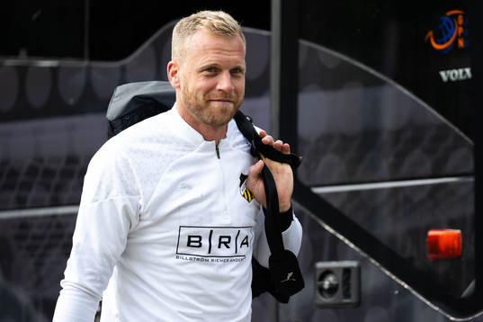 Goalkeeper Peter Abrahamsson