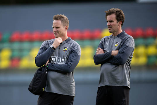 Physio Martin Bolmér and medical doctor Henrik Eriksson