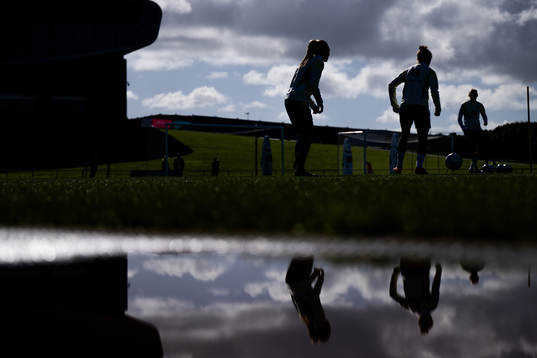 Elin Rubensson and Nathalie Björn of the Swedish women's