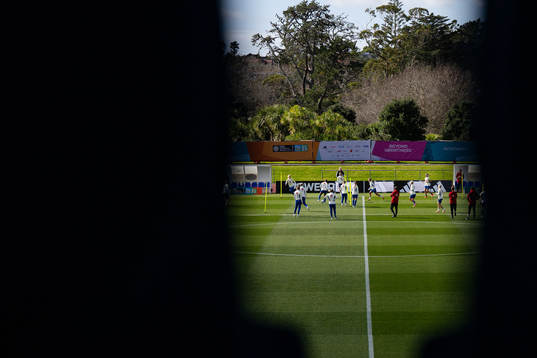Players of the Swedish women's national football team at a