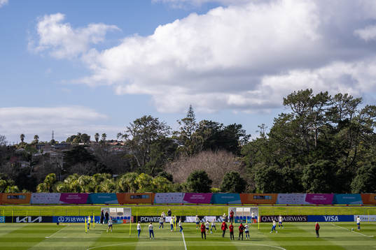 Players of the Swedish women's national football team at a