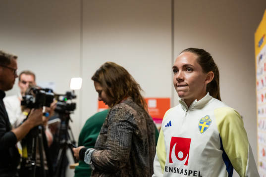 Elin Rubensson of the Swedish women's national football