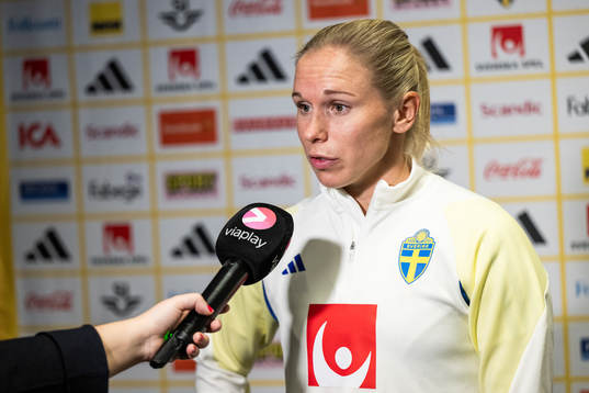 Jonna Andersson of the Swedish women's national football