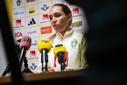 Elin Rubensson of the Swedish women's national football