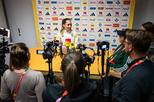 Elin Rubensson of the Swedish women's national football