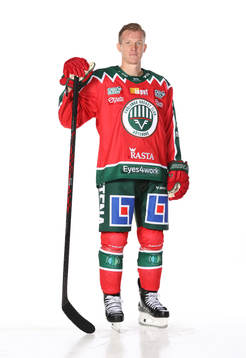Frölundas Gustav Rydahlposerar för ett porträtt