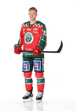 Frölundas Gustav Rydahlposerar för ett porträtt