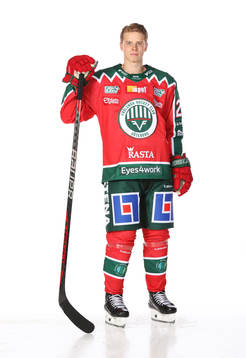 Frölundas Isac Heensposerar för ett porträtt