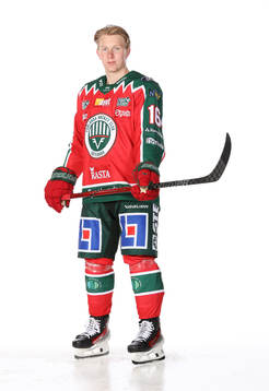 Frölundas Otto Stenbergposerar för ett porträtt