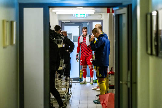 Ängelholms målvakt Robin Streifert