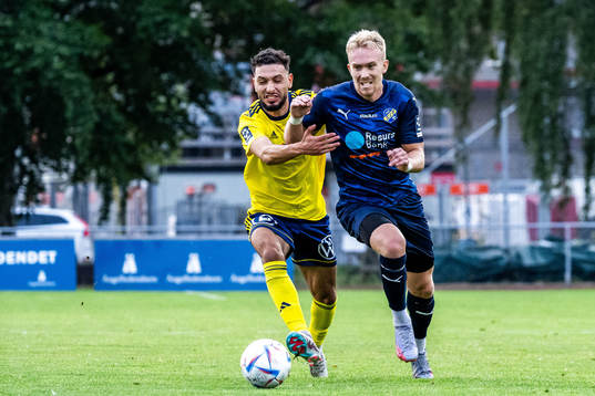 Ängelholms Oussama Djafer-Bey och Eskilsminne IFs Robin