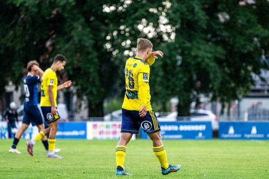 Ängelholms Vincent Sundberg deppar