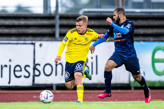 Ängelholms Vincent Sundberg och Eskilsminne IFs Tarek