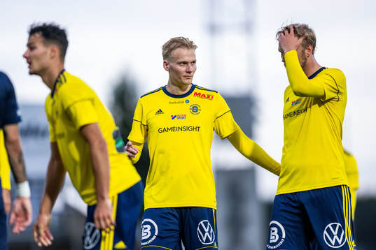 Ängelholms Filip Örnblom och Alexander Kieffer deppar
