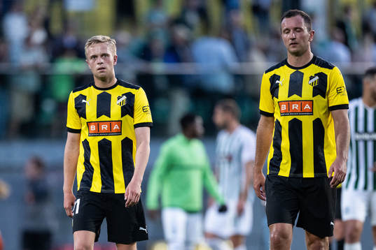 Tomas Olai Totland and Even Hovland of Häcken