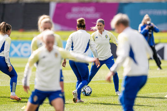 Olivia Schough of the Swedish women's national football