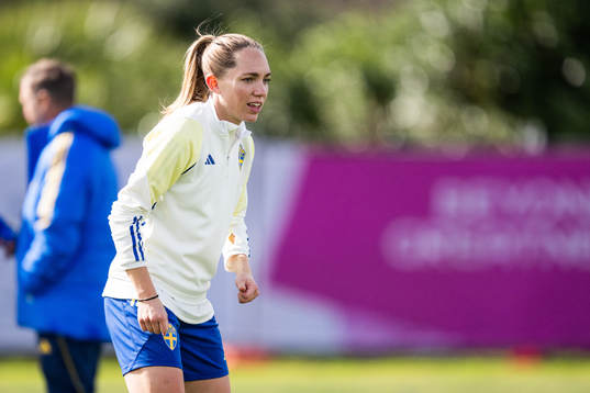 Elin Rubensson of the Swedish women's national football