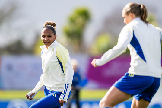 Madelen Janogy of the Swedish women's national football