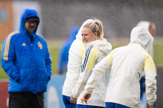 Rebecka Blomqvist of the Swedish women's national football