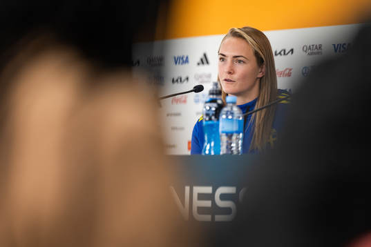 Magdalena Eriksson of the Swedish women's national football
