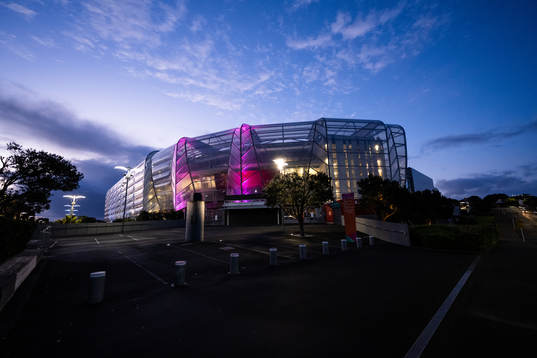 General exterior view of Eden Park