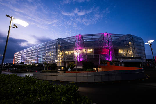 General exterior view of Eden Park