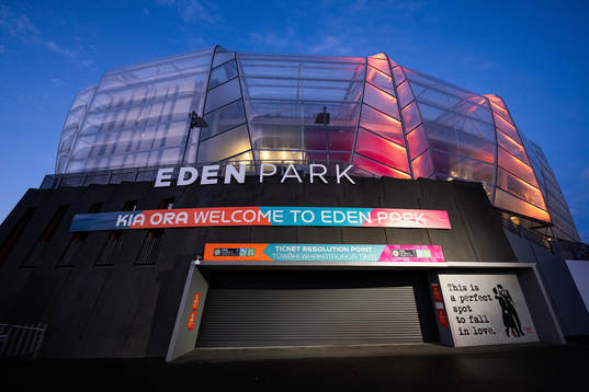 General exterior view of Eden Park