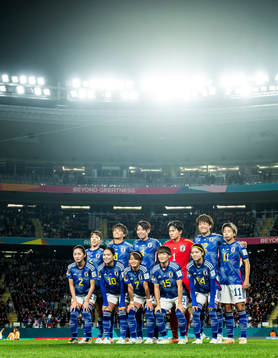 The starting eleven of Japan