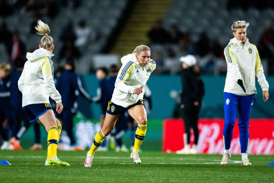 Jonna Andersson and Lina Hurtig of Sweden
