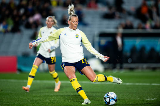 Stina Blackstenius of Sweden