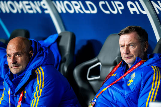 Assistant coach Magnus Wikman and Head coach Peter
