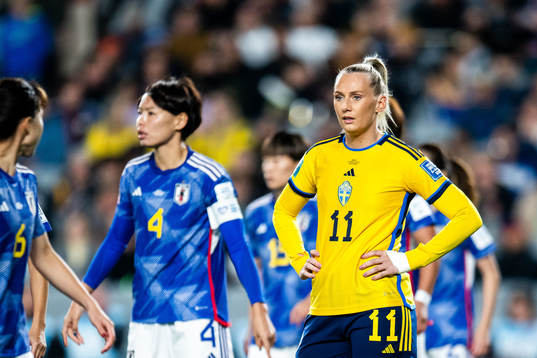 Stina Blackstenius of Sweden