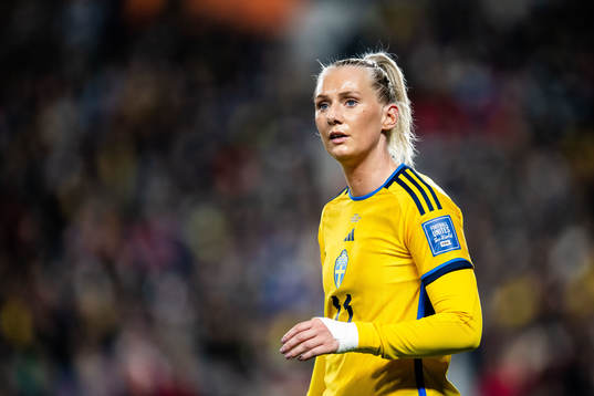 Stina Blackstenius of Sweden