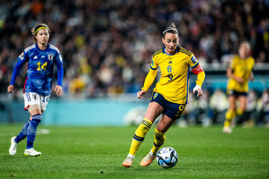 during the FIFA Women's World Cup quarterfinal between