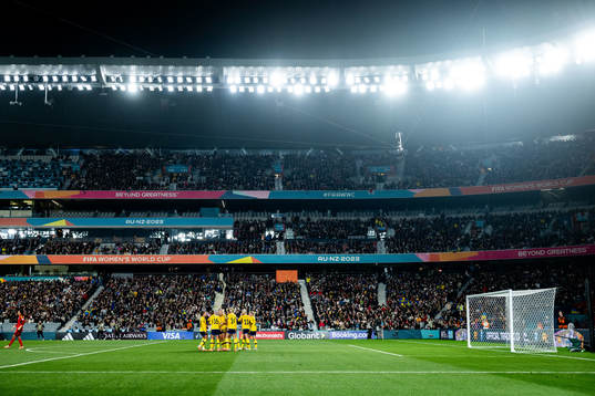 Players of Sweden celebrates 0-1
