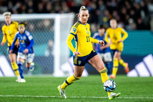 Stina Blackstenius of Sweden